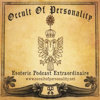 "Occult of Personality" - The first logo of the occult / esoteric podcast from approximately 2005 or 2006. 